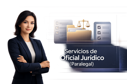 Servicios de Oficial Jurídico (Paralegal)